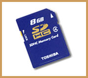 Toshiba 8GB SDHC (class 4) tSD